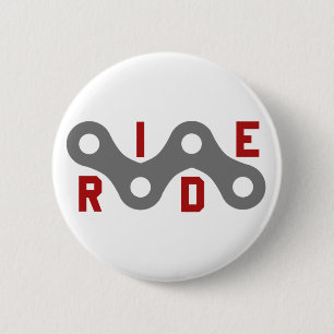 Chapa Redonda De 5 Cm Ride (cadena)
