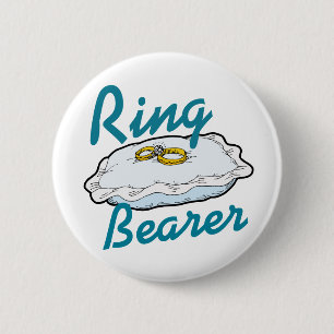 Chapa Redonda De 5 Cm Ringbearer