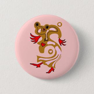 Chapa Redonda De 5 Cm Ritmo del amor