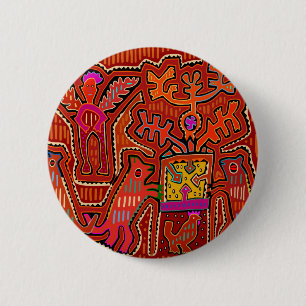 Chapa Redonda De 5 Cm Ritual de Peyote Shaman Kuna - SCOTUS Corta mis De