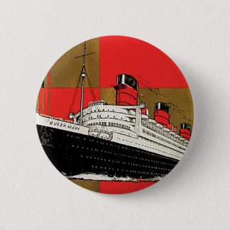 Chapa Redonda De 5 Cm RMS Queen Mary