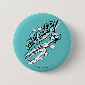 Chapa Redonda De 5 Cm ROAD RUNNER™ BEEP BEEP!™ Semitono