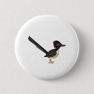 Chapa Redonda De 5 Cm Roadrunner