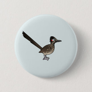 Chapa Redonda De 5 Cm Roadrunner lindo de Birdorable