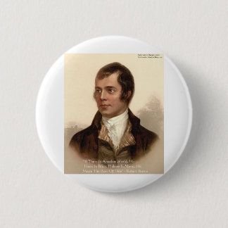 Chapa Redonda De 5 Cm Robert Burns Famous Cita