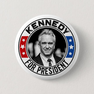 Chapa Redonda De 5 Cm Robert Kennedy, Jr. para el Presidente 2024