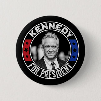 Chapa Redonda De 5 Cm Robert Kennedy, Jr. para el Presidente 2024
