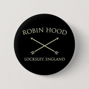 Chapa Redonda De 5 Cm Robin Hood del locksley