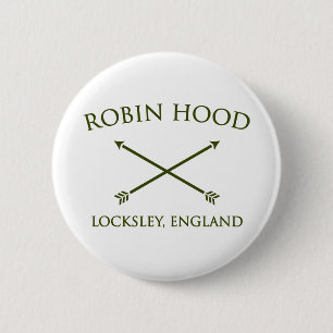 Chapa Redonda De 5 Cm Robin Hood del locksley