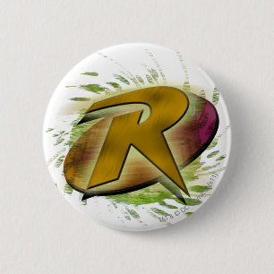 Chapa Redonda De 5 Cm Robin-R