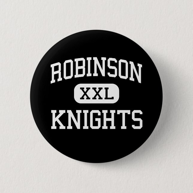 Chapa Redonda De 5 Cm Robinson - caballeros - High School secundaria - (Anverso)