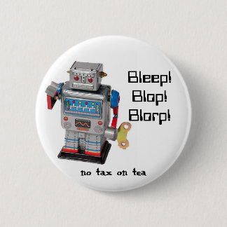Chapa Redonda De 5 Cm Robot