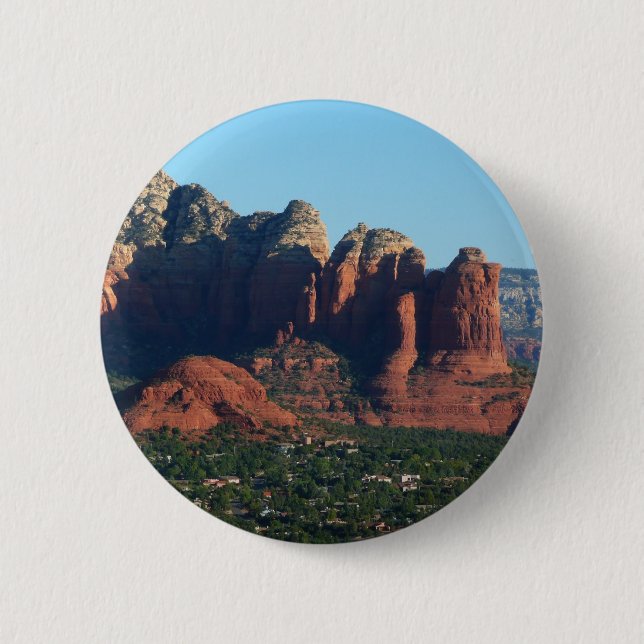 Chapa Redonda De 5 Cm Roca Coffee Pot I en Sedona Arizona (Anverso)