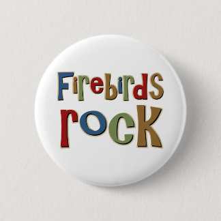 Chapa Redonda De 5 Cm Roca de Firebirds