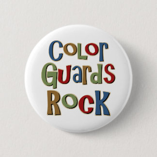 Chapa Redonda De 5 Cm Roca de los guardias de honor