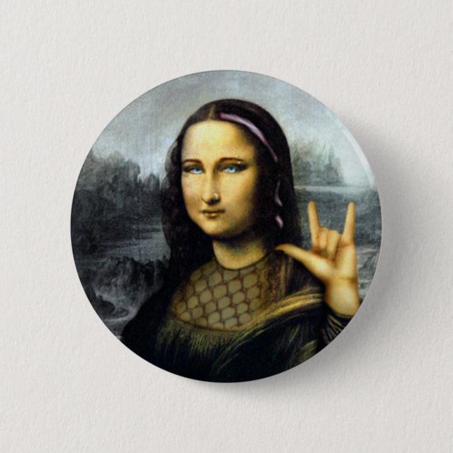 Chapa Redonda De 5 Cm roca encendido (Anverso)