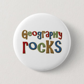 Chapa Redonda De 5 Cm Rocas de la geografía