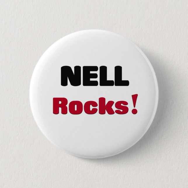 Chapa Redonda De 5 Cm Rocas de Nell (Anverso)