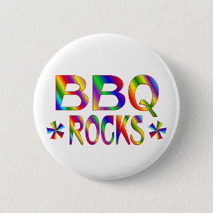 Chapa Redonda De 5 Cm Rocas del Bbq