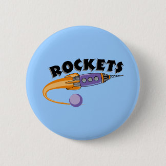 Chapa Redonda De 5 Cm Rockets