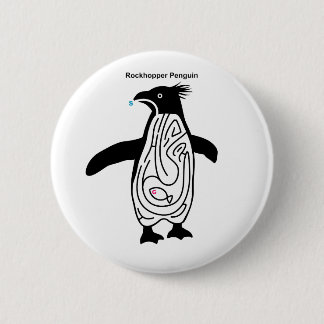 Chapa Redonda De 5 Cm Rockhopper Penguin Maze B