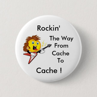 Chapa Redonda De 5 Cm ¡Rockin la manera del escondrijo al escondrijo!