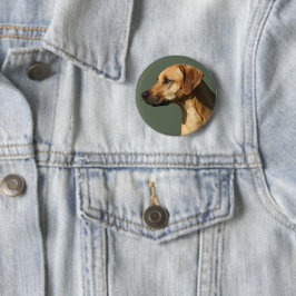 Chapa Redonda De 5 Cm Rodeosiano Ridgeback