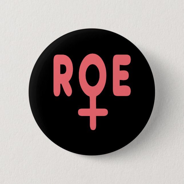 Chapa Redonda De 5 Cm roe v wade 7 (Anverso)