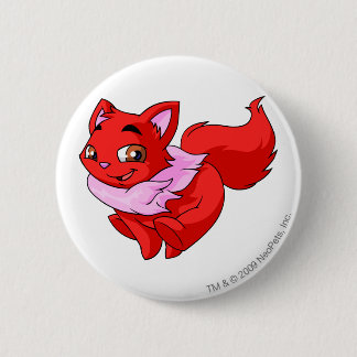 Chapa Redonda De 5 Cm Rojo de Wocky