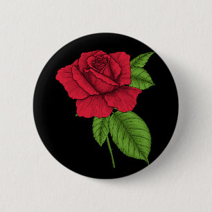 Chapa Redonda De 5 Cm Rojo rosa 2