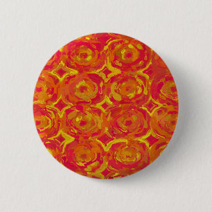Chapa Redonda De 5 Cm Rojo y amarillo