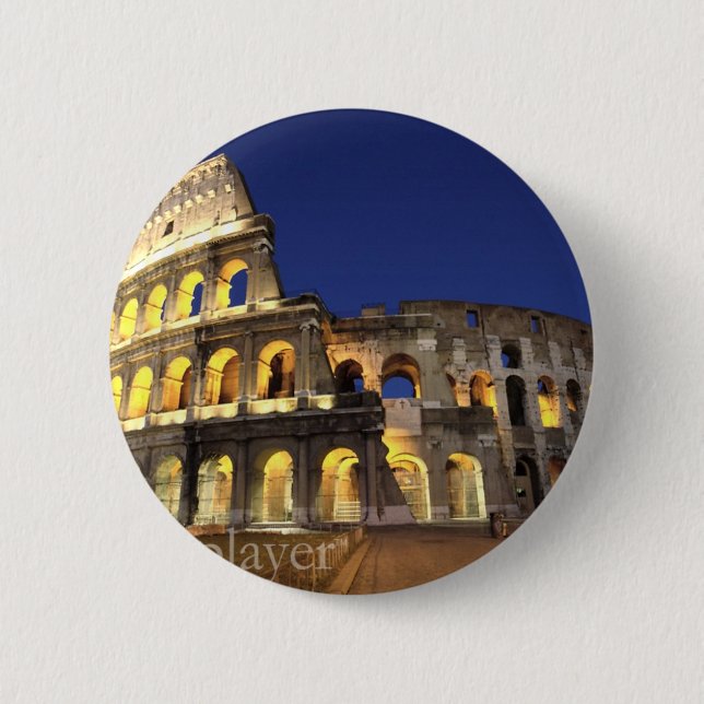 Chapa Redonda De 5 Cm Roma - GalleryPlayer (Anverso)