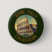 Roma Italia Colosseum Viaje Arte Vintage