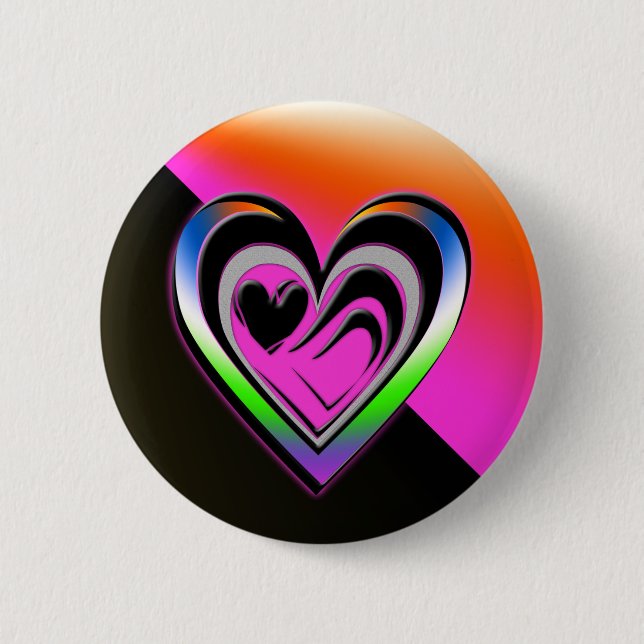 Chapa Redonda De 5 Cm Romance (Anverso)