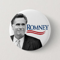 Romney con foto en blanco y negro