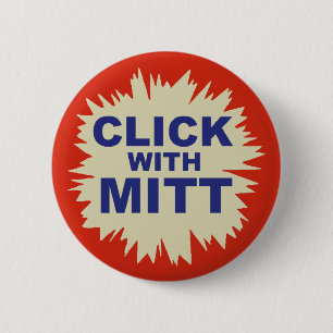 Chapa Redonda De 5 Cm Romney Ryan