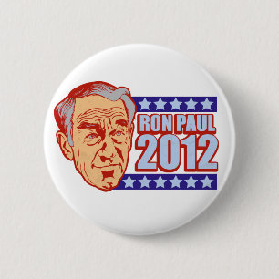 Chapa Redonda De 5 Cm Ron Paul 2012