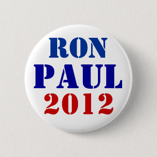 Chapa Redonda De 5 Cm Ron Paul 2012