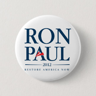 Chapa Redonda De 5 Cm Ron Paul 2012