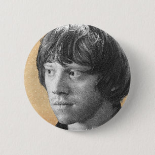 Chapa Redonda De 5 Cm Ron Weasley 2