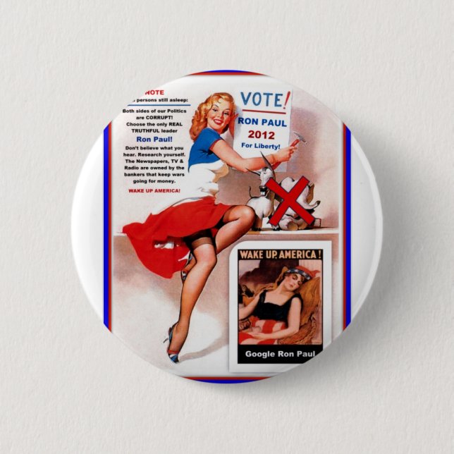 Chapa Redonda De 5 Cm RonPAUL00.JPG (Anverso)