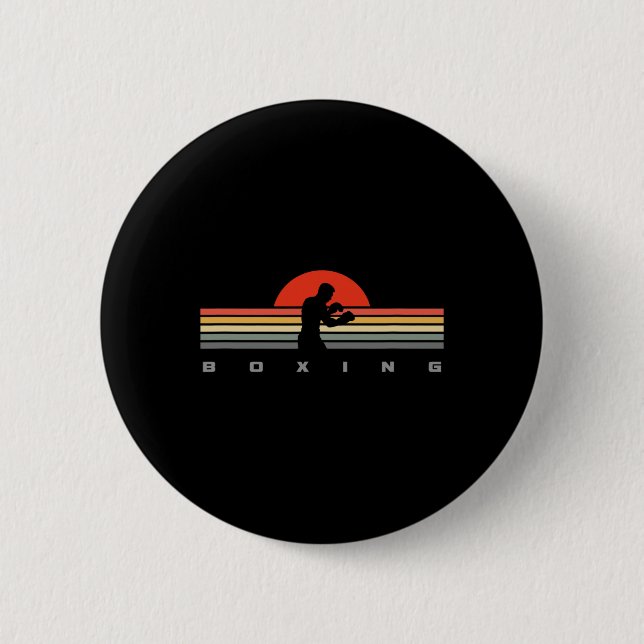 Chapa Redonda De 5 Cm Ropa de Boxeo - Boxeo 5  (Anverso)
