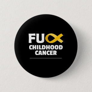 Chapa Redonda De 5 Cm Ropa de concientización sobre el cáncer infantil C