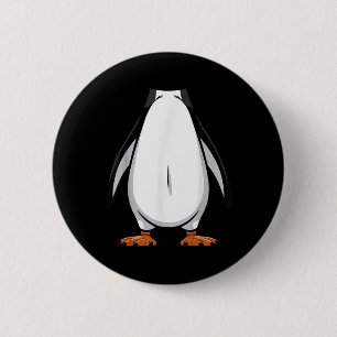Chapa Redonda De 5 Cm Ropa de Halloween para Pingüinos Ropa simple para 