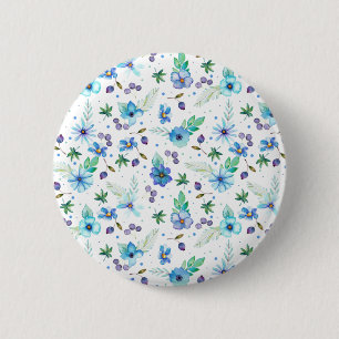Chapa Redonda De 5 Cm Rosa azul