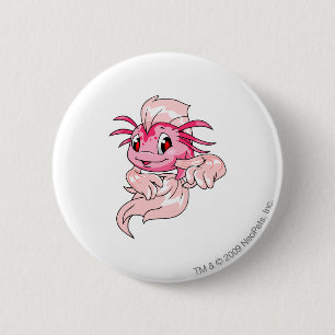 Chapa Redonda De 5 Cm Rosa de Koi