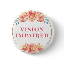 Rosa Naranja Femenina Visión Impedida Floral