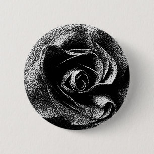 CHAPA REDONDA DE 5 CM ROSA NEGRO