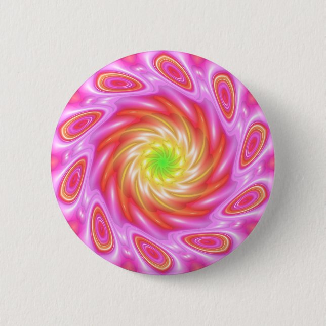 Chapa Redonda De 5 Cm Rosado (Anverso)