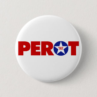 Chapa Redonda De 5 Cm Ross Perot 92